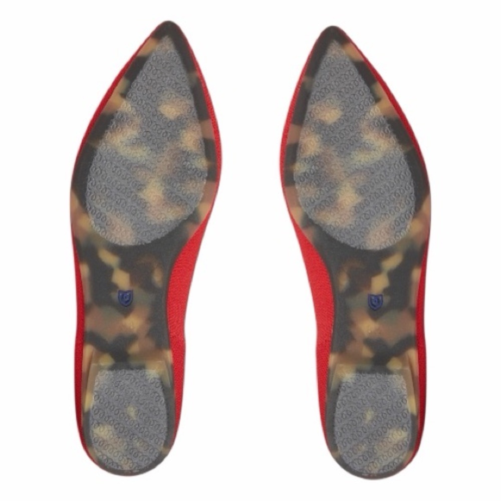 Rothy's The Point II Women's Slip On Pointed Ballet Flats Red Size 8 NEW - Picture 8 of 9